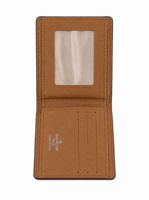 Porte-monnaie en cuir glacé, Élégant et compact ! image 3