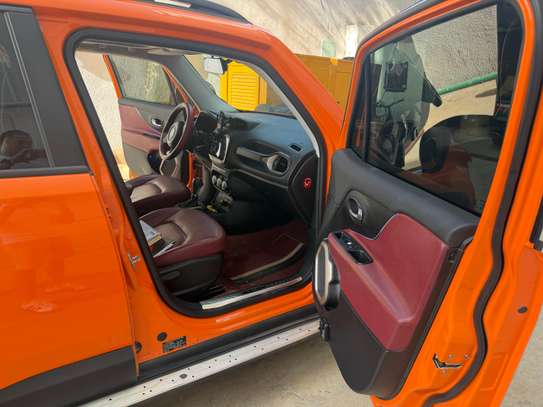Jeep Renegade SUV compact orange vif robuste image 8