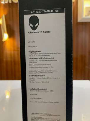 Alienware Aurora 16 pouces i7 32/1TB RTX 5060 image 2