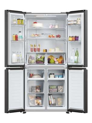 HAIER SIDE BY SIDE 4PORTES NO FROST 433L HRF-525MB image 2
