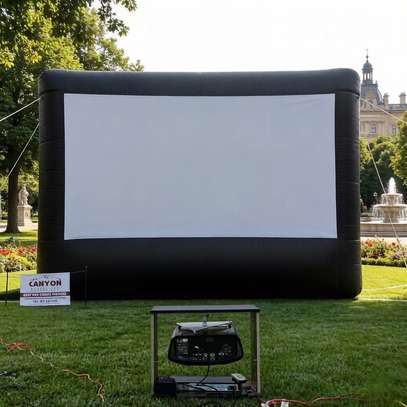 location vidéos  et écran de projecteur gonflable image 6