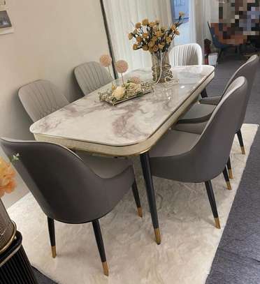 Promo table à manger marbre🥳 image 6