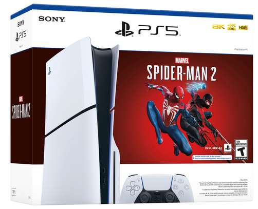 PS5 Slim 1TB Edition Spiderman & Call of Duty image 2