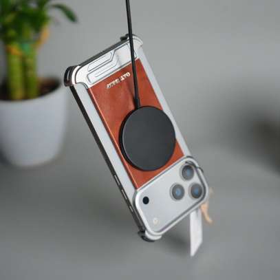 coque magnétique en cuire iphone 17 Pro image 3