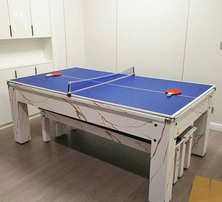 Billard multifonctions : billard, ping pong ,table à manger image 2