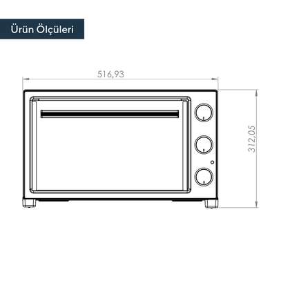 Kumtel Four electrique 32 litres KF-5320 image 5