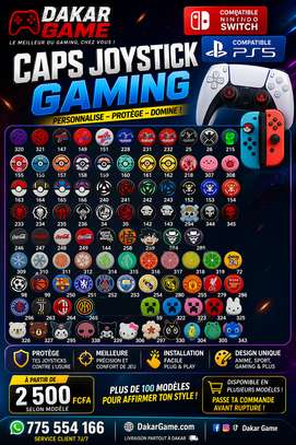 👉 Stickers / Caps Analogiques ´ Nintendo Switch & PS5 image 1