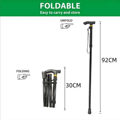 Canne de Marche Pliable – Légère, Solide image 1