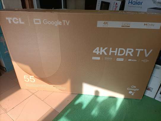 SMART TCL 55" ANDROID UHD 4K FULL OPTIONS image 3
