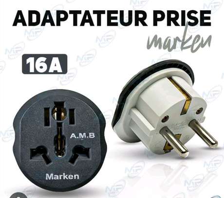adaptateur multiprise américain 6 pièces image 2