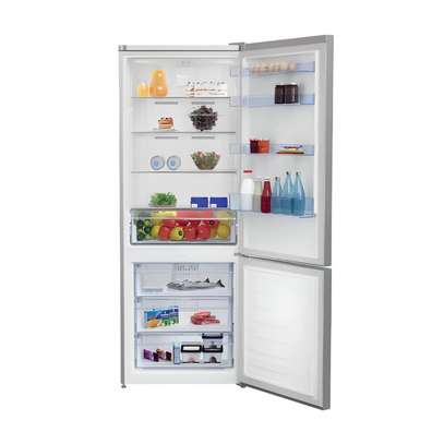 REFRIGERATEUR BEKO COMBINE 3TIROIRS NEOFROST GRIS RCNE620 image 3