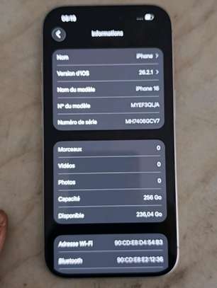 Iphone 16 256GB Sim Physique image 8