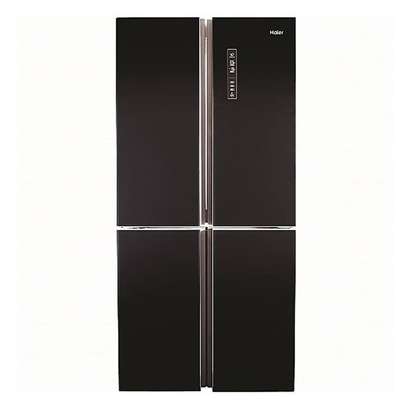 REFRIGERATEUR HAIER SIDE BY SIDE 4PORTES NOIR HRF6200FB image 2