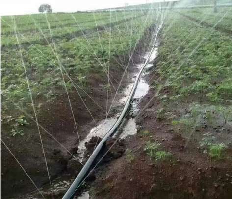 Tuyaux d'arrosage d'irrigation agricole, PE avec trous image 3