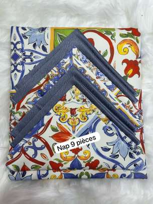 Ensemble nappe de table et torchons image 6