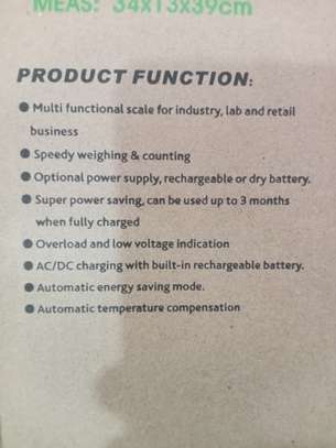 Balance numérique Camry 40KGMax image 5