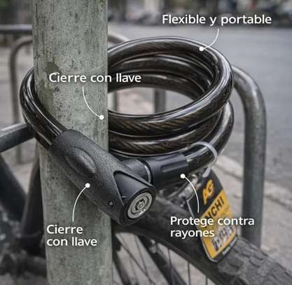 Antivol solide – Anti-coupe pour moto, vélo etc... image 3