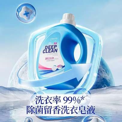 SAVON LIQUIDE INCOLORE POUR MACHINE À LAVER image 3
