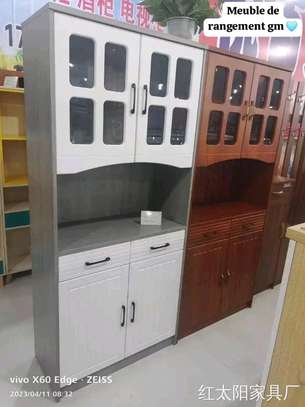 Armoire de rangement cuisine en bois très lourd et solide image 3