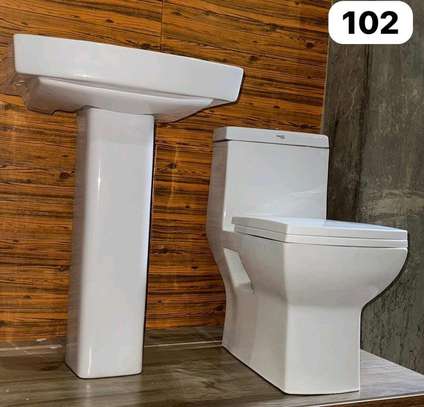 Ensemble WC et lavabo complet image 2