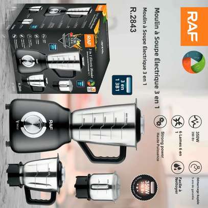 Mixeur multifonctionnel 3 en 1(1500ml, 1000ml et 800ml) image 1