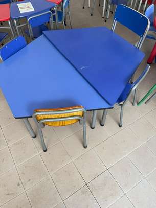 Table banc / préscolaire, maternelle image 10