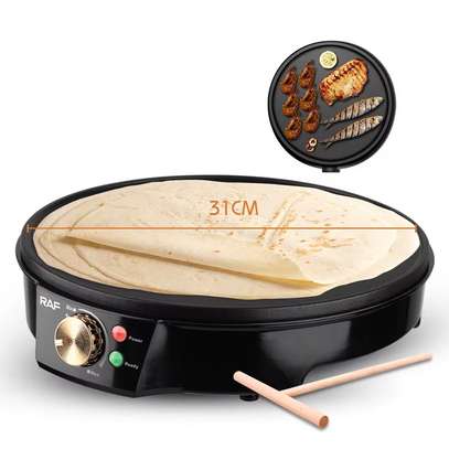 Crêpière Électrique Noir 1200W – RAF R.528 image 3