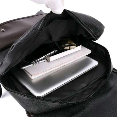 Sac à dos en Cuir Pu pour professionnels et Étudiants image 2