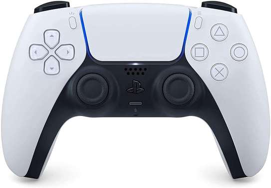 Sony DualSense manette sans fil PS5 blanche noire image 1