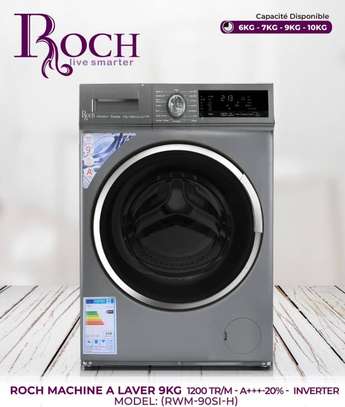 MACHINE A LAVER ROCH 9KG INVERTER A+++ GRIS image 1