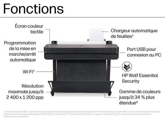 IMPRIMANTE CANON TRACEUR GRAND FORMAT 36" T630 image 4