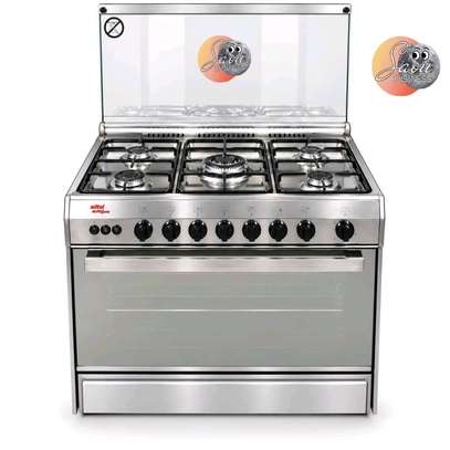 CUISINIERE SILTAL 5FEUX 90X60 A GAZ INOX U90X60 image 2