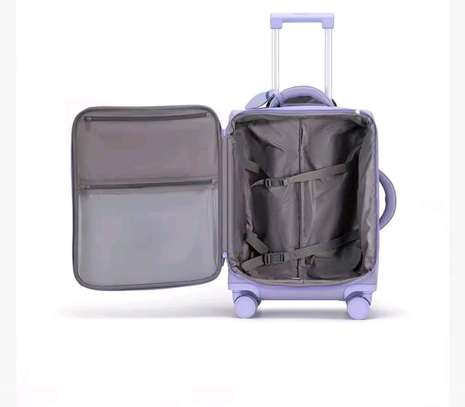 Lot de 3 Valises à roulettes ultra légere en tissu image 3