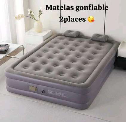 Matelas gonflable 2 places lit pneumatiques image 2