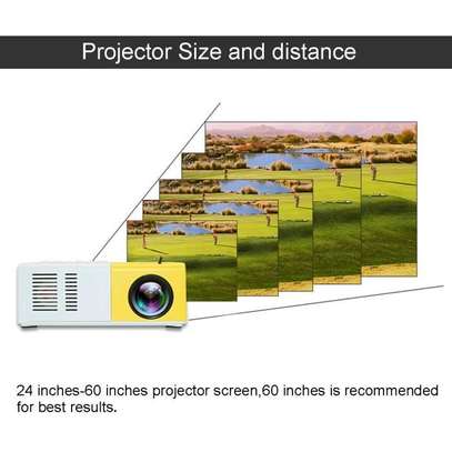 Mini vidéoprojecteur led 60 pouces (153cm) Full HD image 1