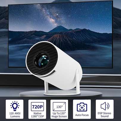 Video projecteur 4K avec Wifi  500 Lumens 130" HY300 image 3