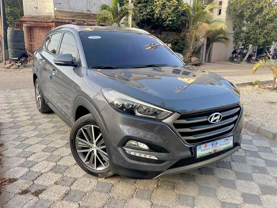 Hyundai Tucson Gris 2017 image 2
