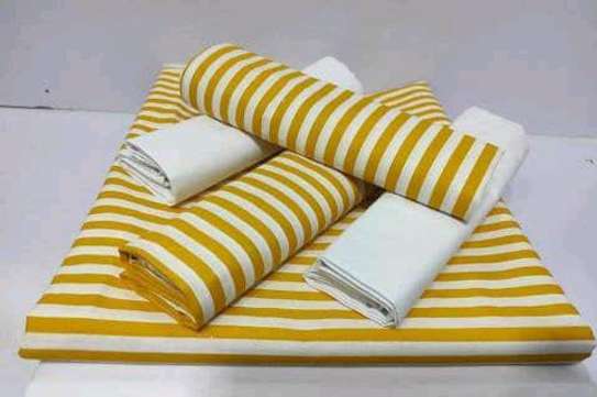 Draps blancs cotons image 4