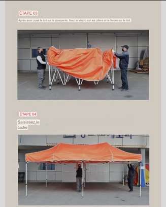Tente canopy 6mx3m image 6