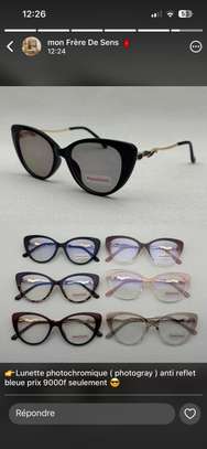 Lunettes de vue noires design moderne léger image 5