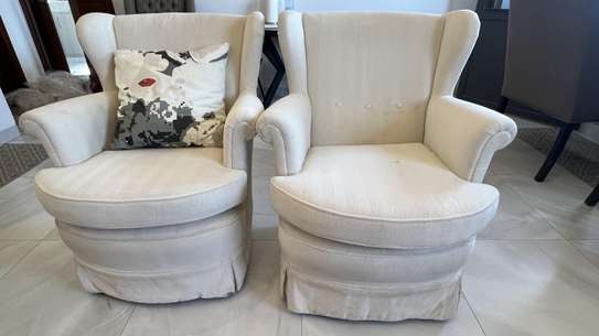 Fauteuil 1 Place Style Scandinave – Beige image 6