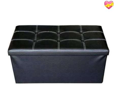 Pouffe de rangement 2places image 2