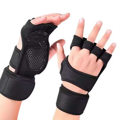 Gants de gymnastique haltères Crossfit, Support de poignet image 7