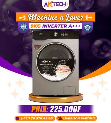 MACHINE A LAVER ASTECH 7KG À 12KG INVERTE image 4