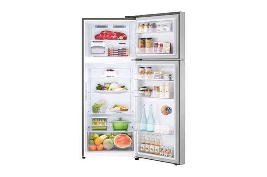REFRIGERATEUR LG 2PORTES 423LITRES INVERTER NEW MODELE GRIS image 3
