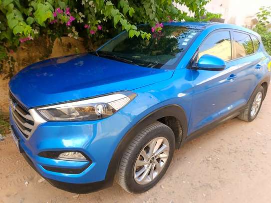 Hyundai Tucson 2017 SUV compact 5 portes bleu image 3