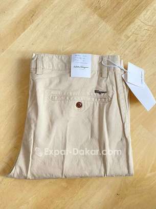 Pantalon kaki Ferragamo image 6