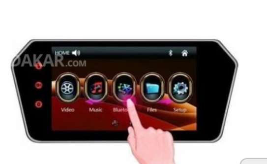 Ecran Retroviseur Tactile multimédia avec caméra de recul image 1