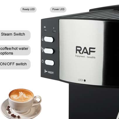 Machine à café semi-automatique avec machine à cappuccino image 3
