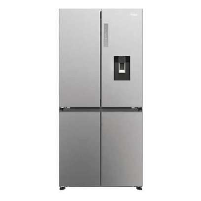 REFRIGERATEUR HAIER SIDE BY SIDE 4PORTES AVEC FONTAINE GRIS image 1